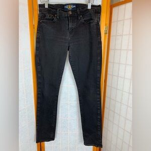 Lucky Brand Black Sofia Skinny Ankle Jeans - Size 6/28